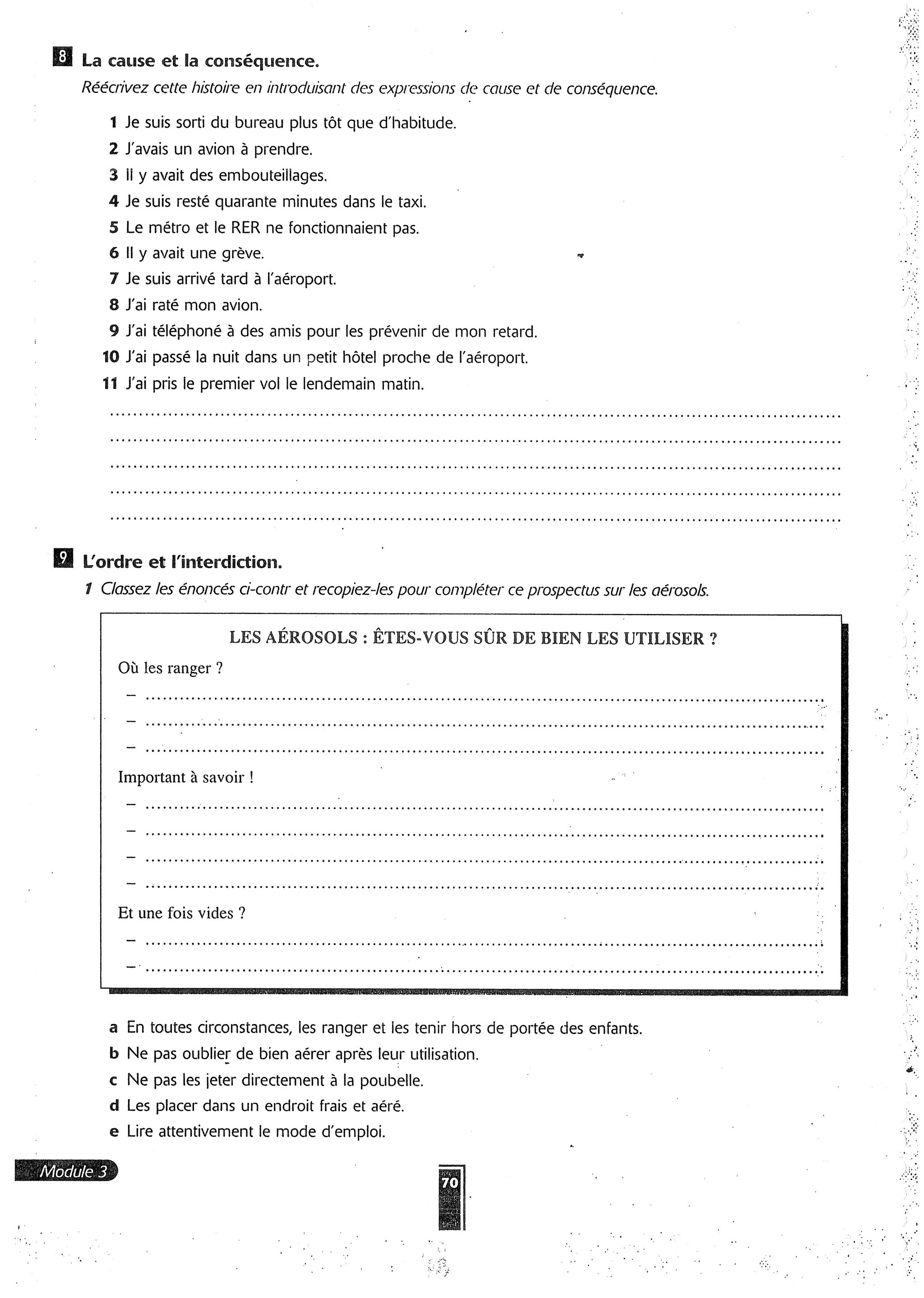 Forum cahier de exercises 2