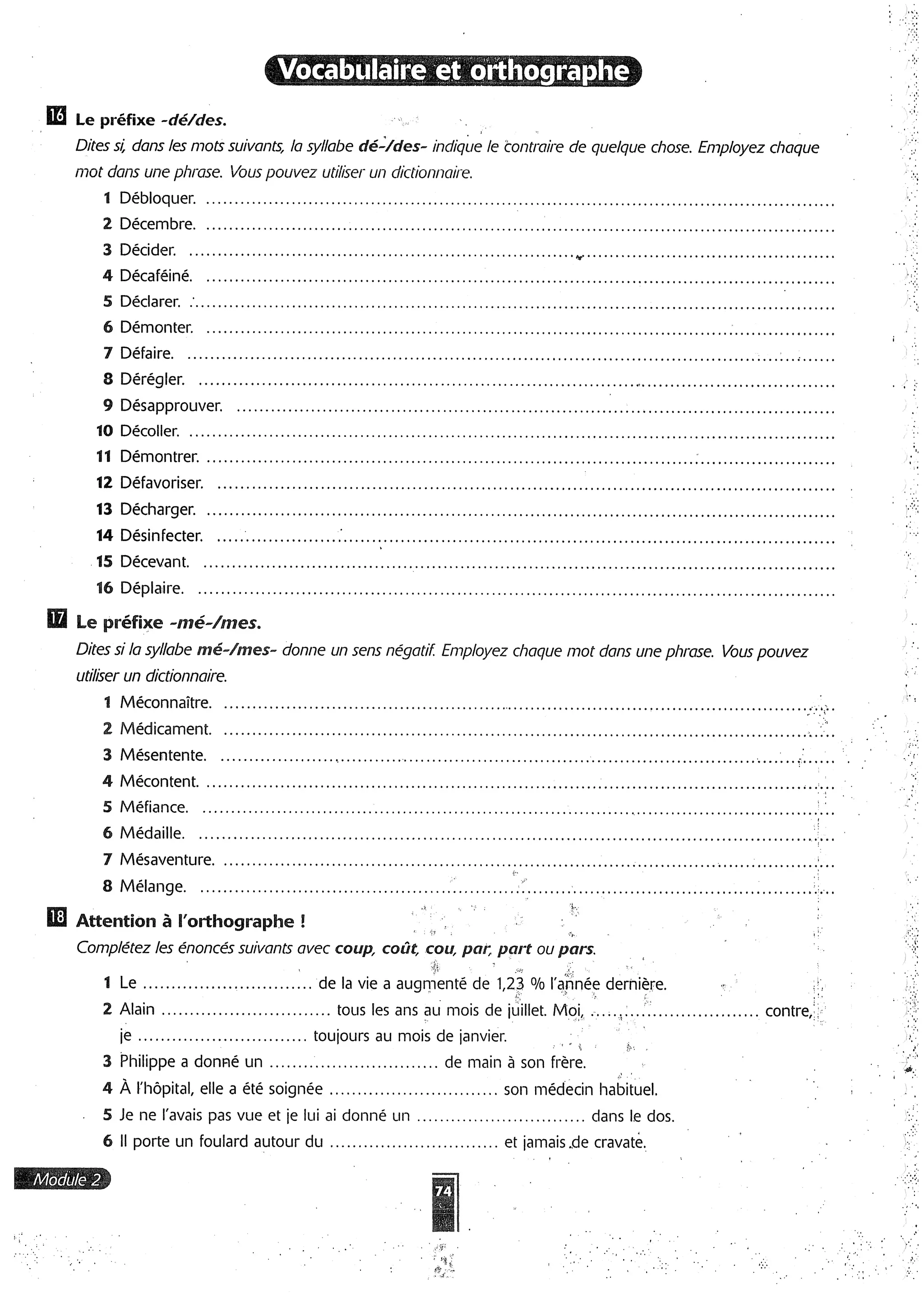 Forum cahier de exercises 2