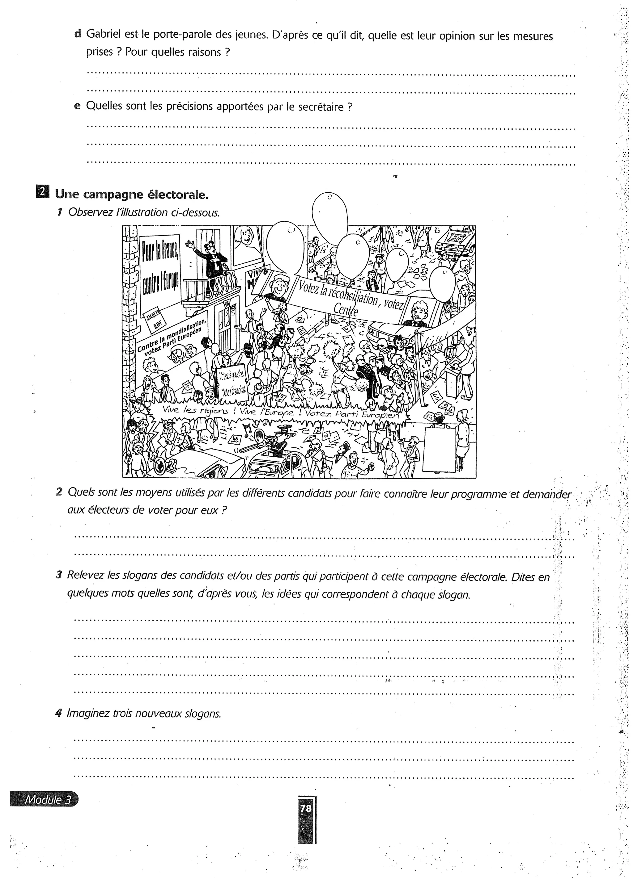Forum cahier de exercises 2