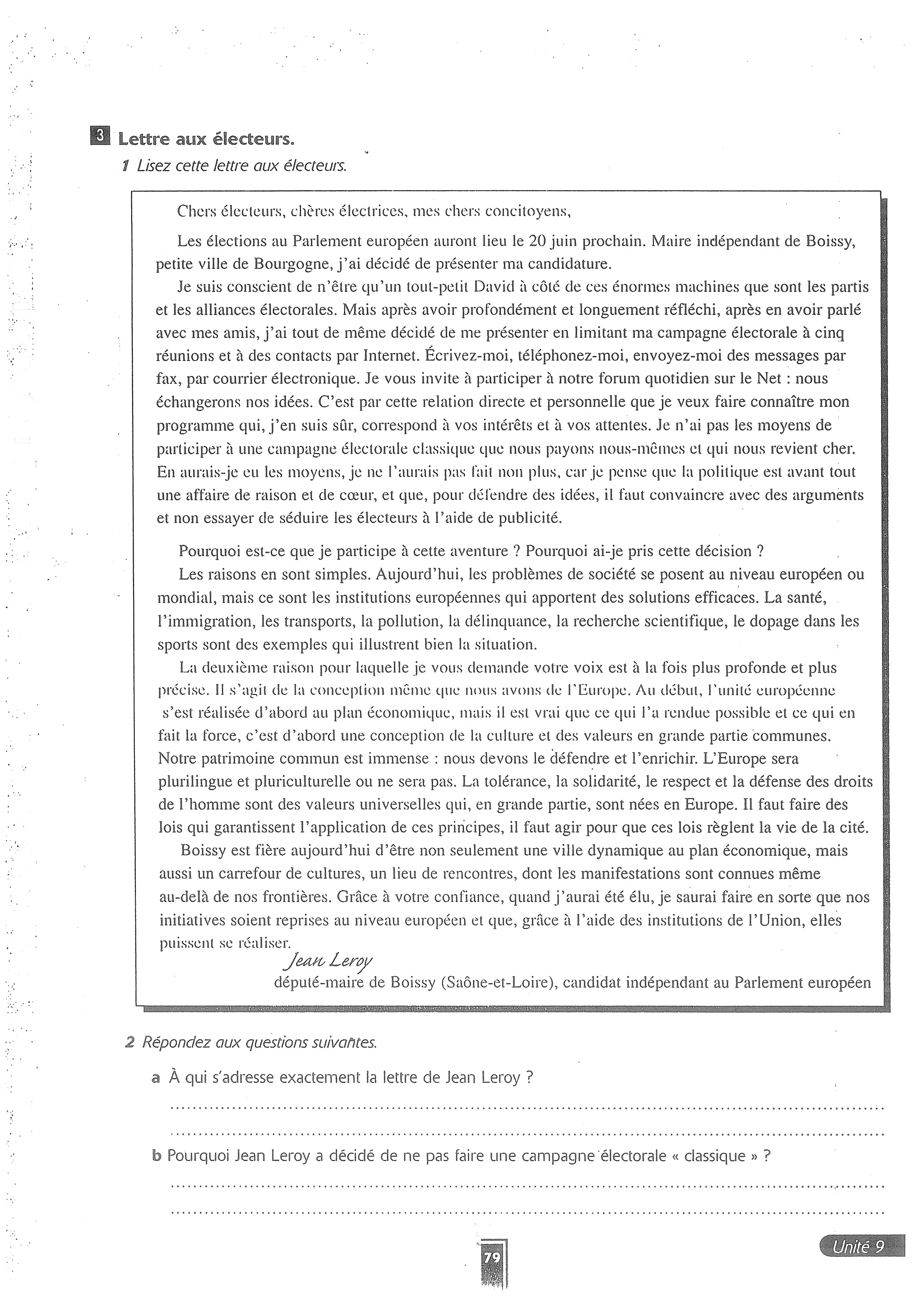 Forum cahier de exercises 2