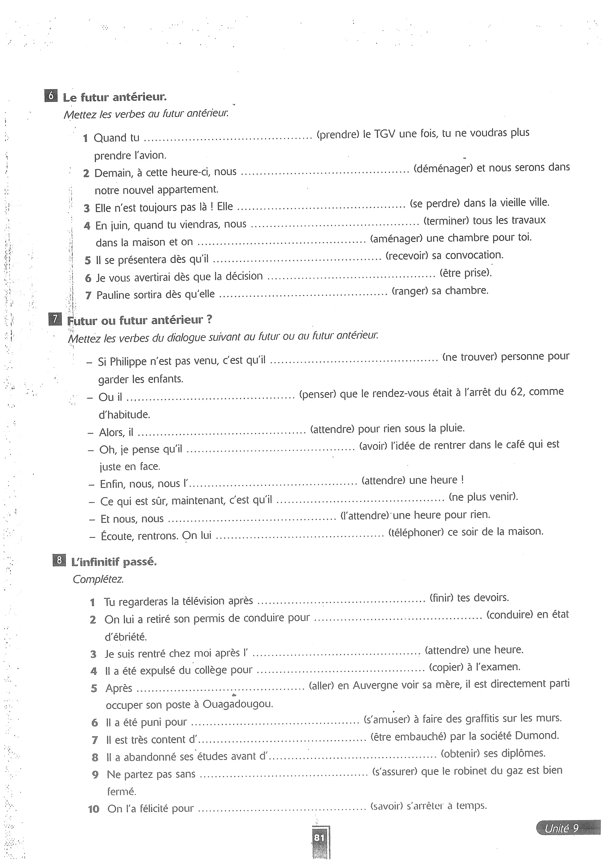 Forum cahier de exercises 2