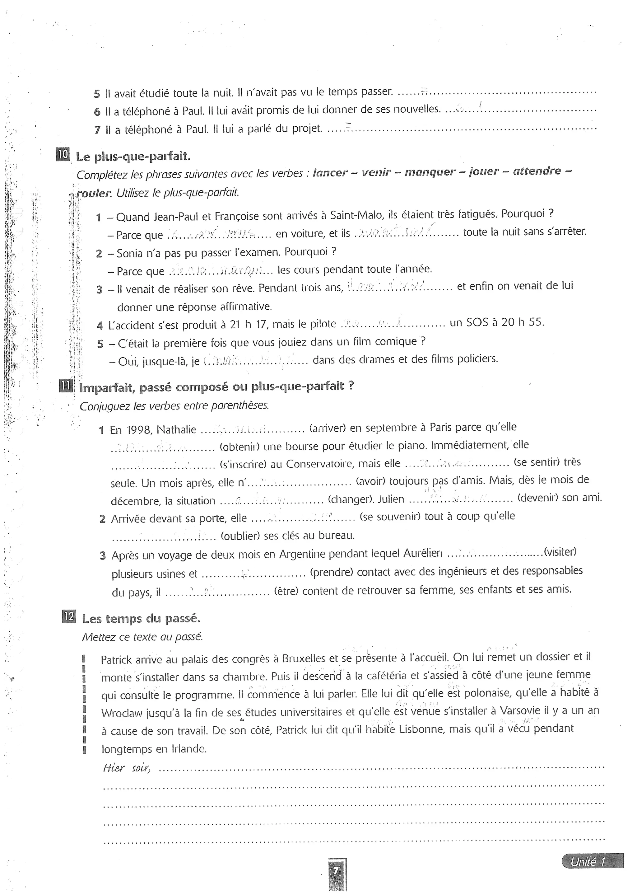 Forum cahier de exercises 2
