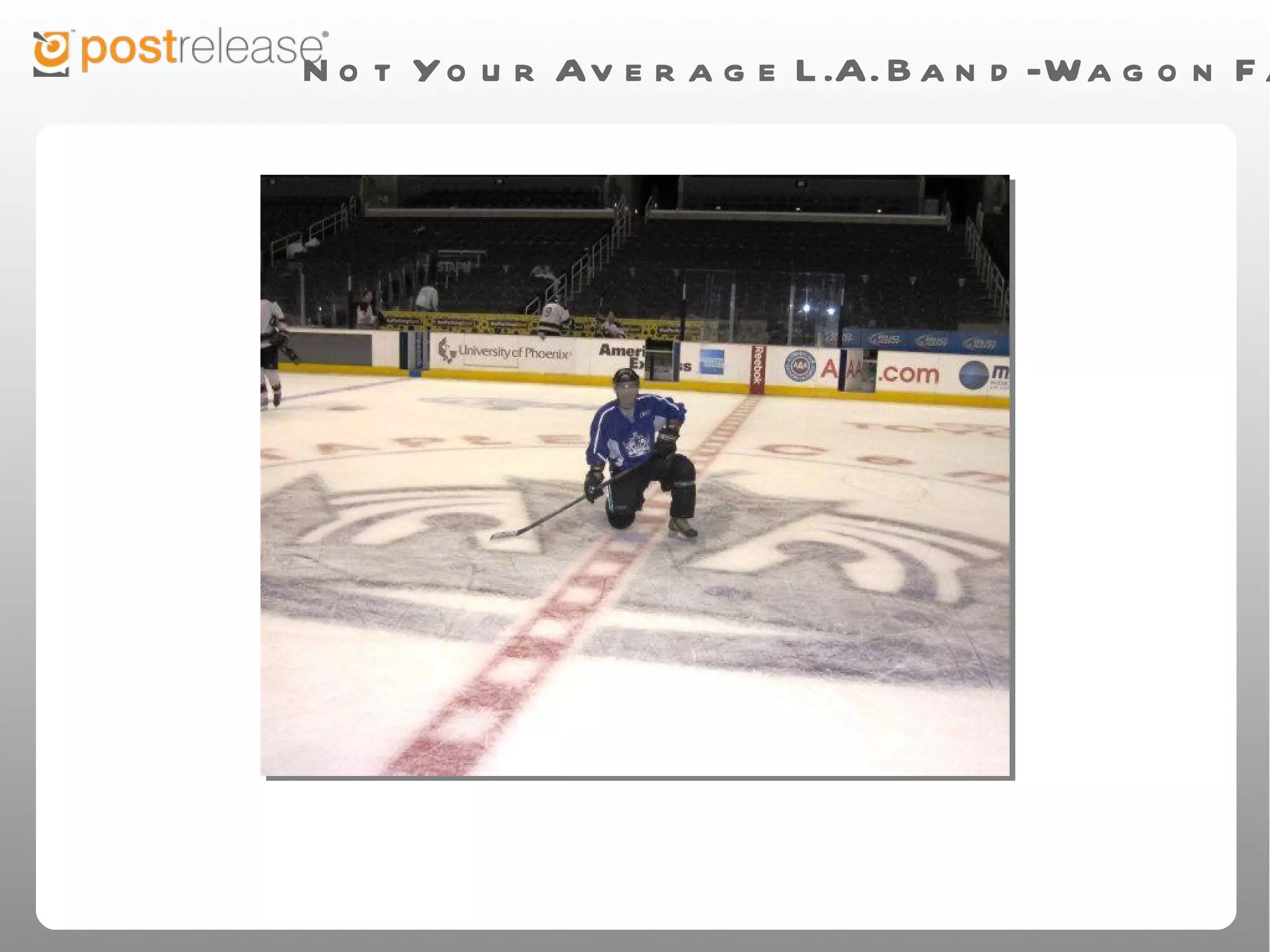 Not Your Average L.A. Band-Wagon Fan
 