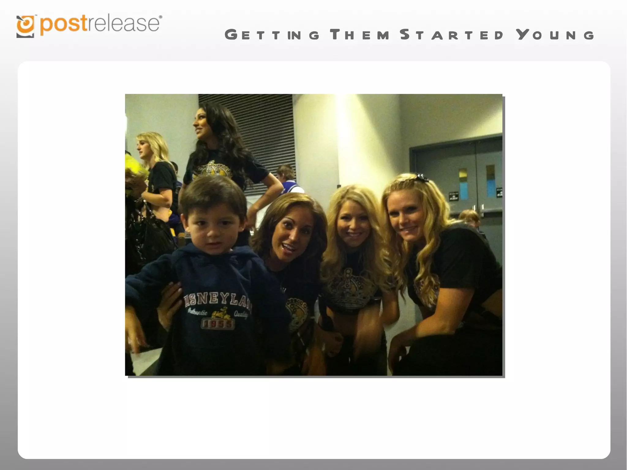 Getting Them Started Young
 