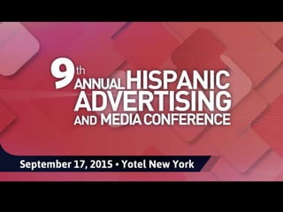 Forum, Conference and Awards Presentations Landing page: https://www.portada-online.com/events/hispanic-conference/ 