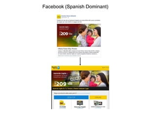 Facebook (Spanish Dominant)
 