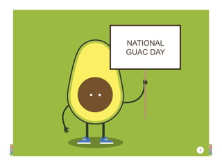 9
NATIONAL
GUAC DAY
 