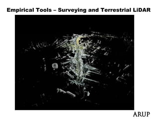 Empirical Tools – Surveying and Terrestrial LiDAR
 