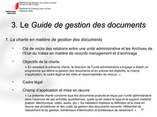 Quel rôle pour les Archives entre records management et gestion de l'information?