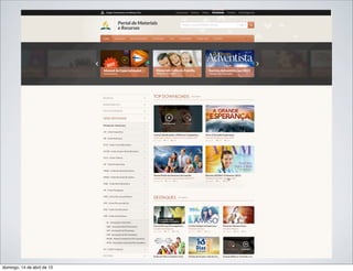 domingo, 14 de abril de 13
 