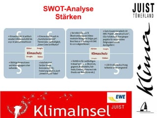 SWOT-Analyse
  Stärken
 