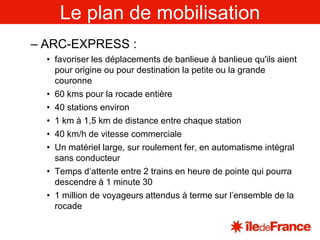 Développer les transports en commun :