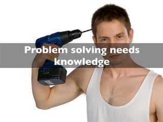 Knowledge is not a stock
 