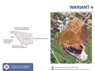 WARIANT 4
Państwowy Instytut Geologiczny
Państwowy Instytut Badawczy
 