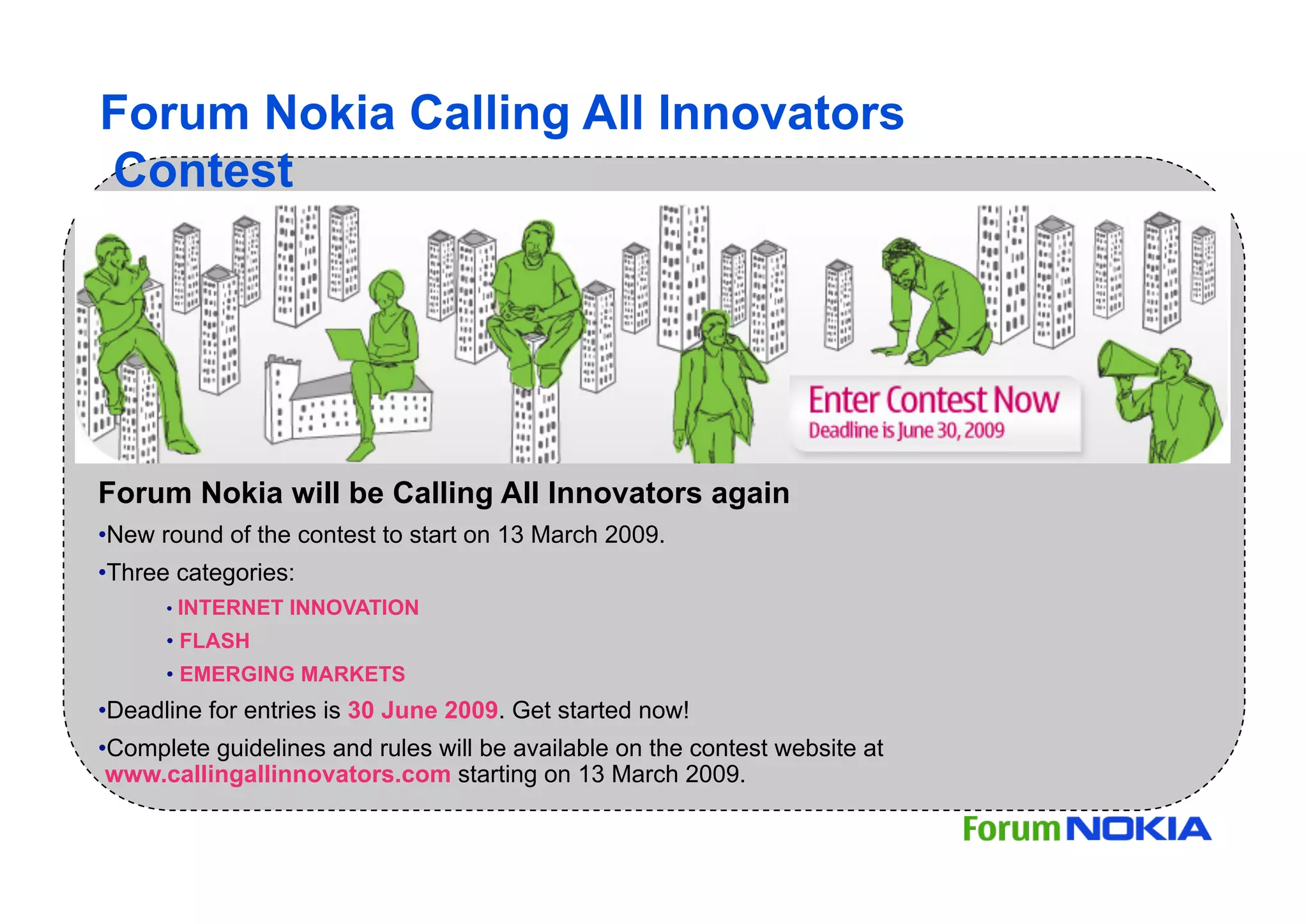 Forum Nokia Le Mobile 2.0 Edition 2009