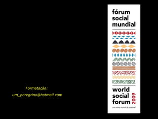 Formatação:  [email_address] 