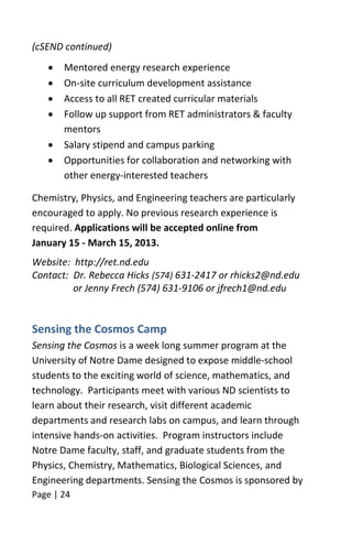 Collaborating for Education and Research Forum VI Resource Guide