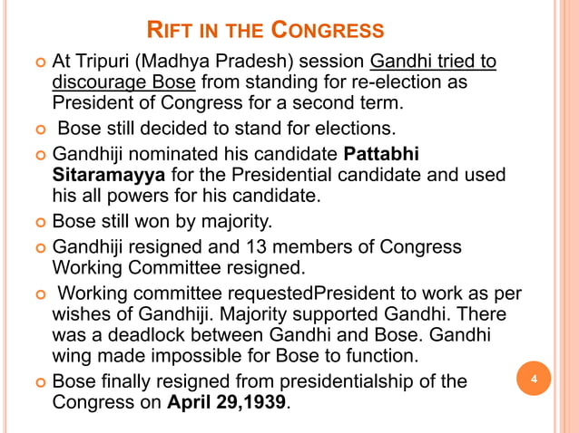 Forward Bloc and The INA | PPTX