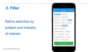 Workfinder.com
2. Filter
www.workfinder.com
 