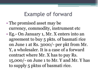 Forward & swap | PPTX