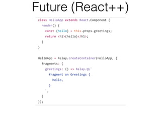 Future (React++)
 