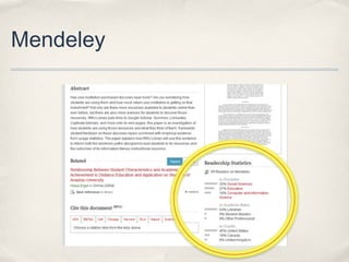 Mendeley
 