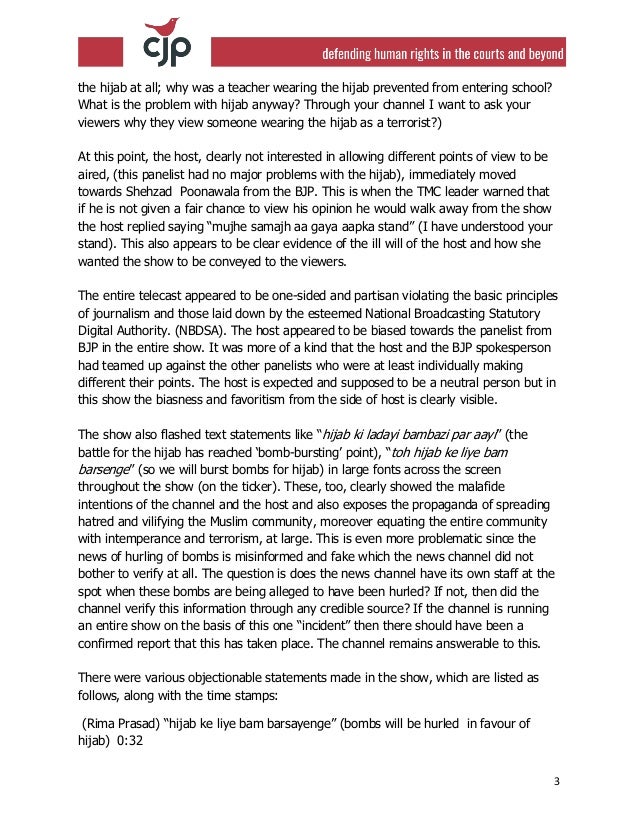 3
the hijab at all; why was a teacher wearing the hijab prevented from entering school?
What is the problem with hijab any...