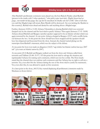 2
After Rashidi’s problematic comments were played out, the host Rakesh Pandey asked Rashidi
(present in the studio with 3...