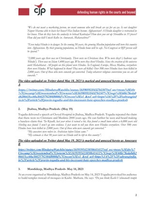 2
“We do not want a marketing person, we want someone who will break an eye for an eye. Is our daughter
Nupur Sharma able ...