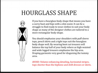 For Women: How to Dress your Body Shape