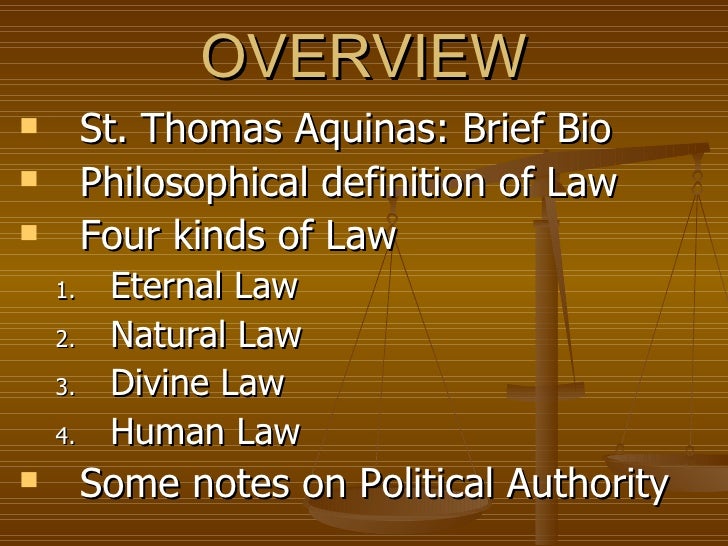 Law (Aquinas)