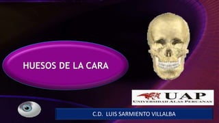 C.D. LUIS SARMIENTO VILLALBA
HUESOS DE LA CARA
 