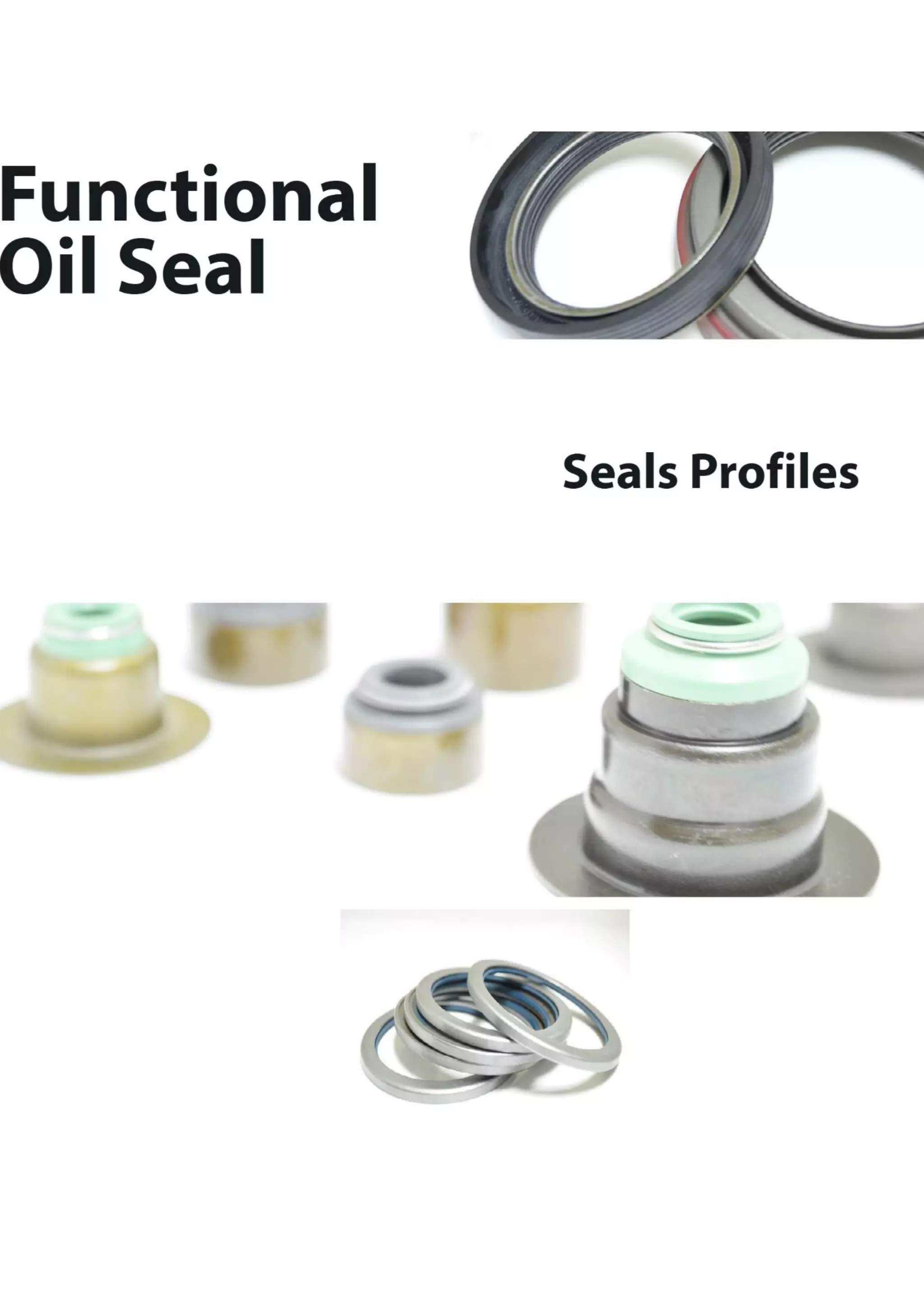 FOS Oil Seal Catalog And Profiles Industrial Seals PDF