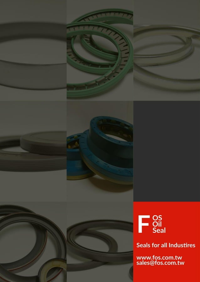FOS Oil Seal Catalog And Profiles Industrial Seals PDF