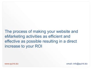 The best sites inevitably win