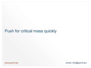 Have a solid call to action in each advert