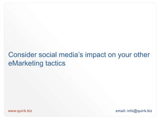 Conversion optimisation