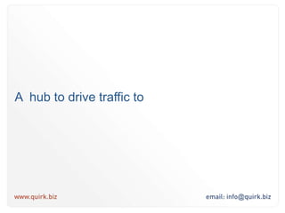 Channel the link benefit to the brand site for SEO