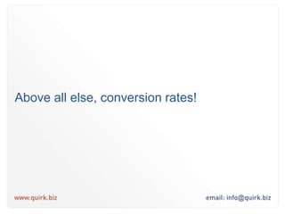 A quick review of a few of your sites