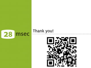 28   msec
            Thank you!
 