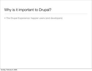 Improving Drupal's Page Loading Performance