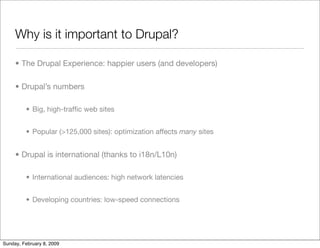 Improving Drupal's Page Loading Performance