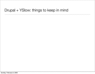 Improving Drupal's Page Loading Performance