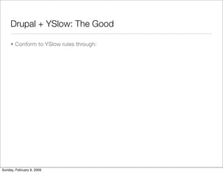 Improving Drupal's Page Loading Performance