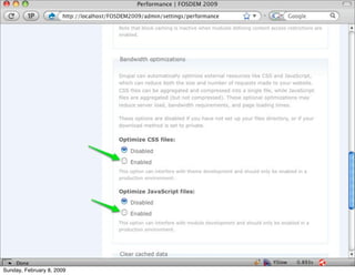 Improving Drupal's Page Loading Performance