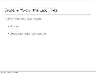 Improving Drupal's Page Loading Performance