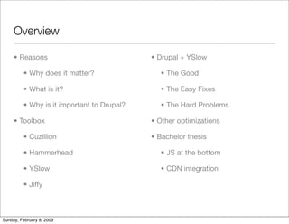 Improving Drupal's Page Loading Performance