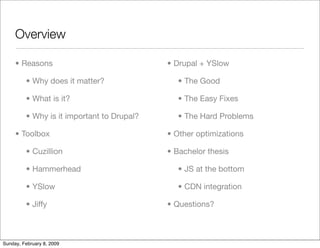 Improving Drupal's Page Loading Performance
