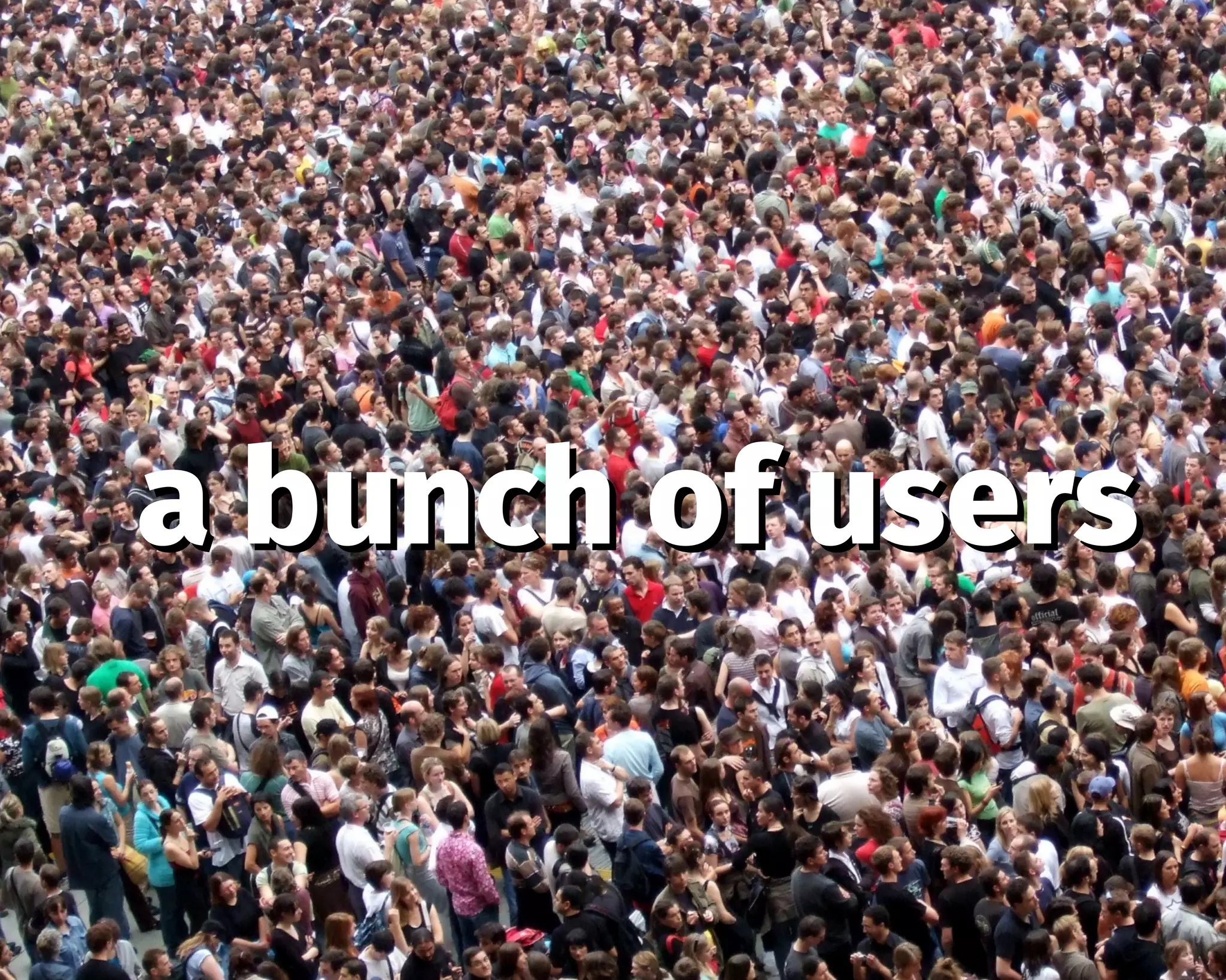 a bunch of usersa bunch of users
 