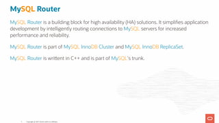 MySQL Router REST API | PDF